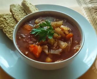 Cabbage soup - simple and tasty