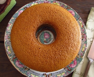 Orange and brown sugar cake