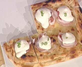 “La prova del cuoco”: pizza imbottita fantasia di fiordilatti di Gino Sorbillo