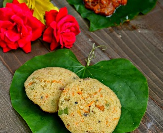 Instant Oats Idli - Instant Breakfast Series - Step by step