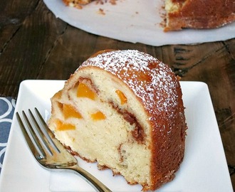 Peach Buttermilk Bundt Cake
