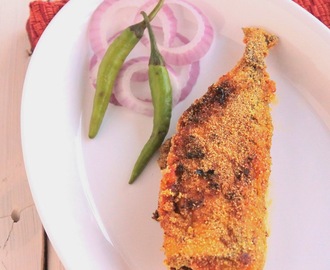 Mackerel Recheado - Stuffed Mackerels | Goan Recipe
