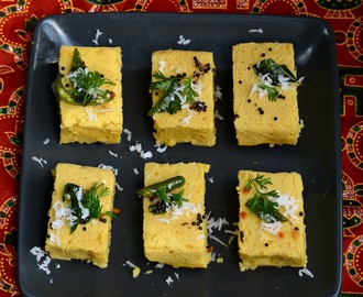 Kaman Dhokla - Instant Breakfast Series - Step by step