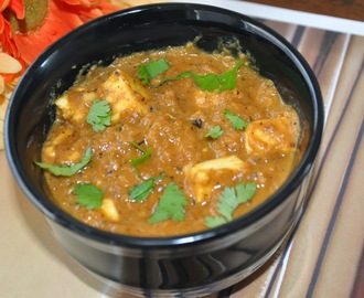 Paneer Butter Masala/ Side dish for chappathi