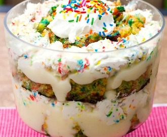 Funfetti Birthday Cake Trifle