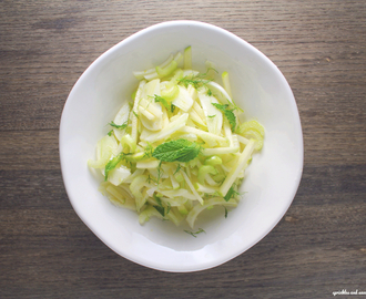 Celery, Apple and Fennel Salad