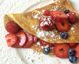 Eating Our Way Across Europe: Paris Part 3 ~  Berry Crepes