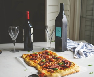 Roast Duck and Kimchi Pizza + A Kuvée Wine System, Le Creuset  Giveaway