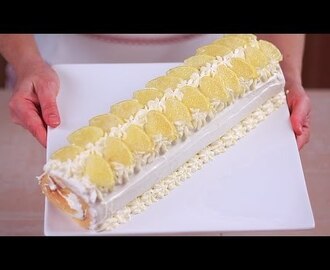 TORTA DI COMPLEANNO FURBA - Ricetta Facile per fare una torta alta quadrata in meno di mezz&#39;ora - YouTube | torta | Pinterest
