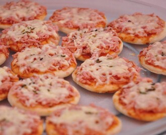 Mini Pizzas Cremosas