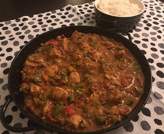 Kip korma, een heerlijke pittige Indiase curry