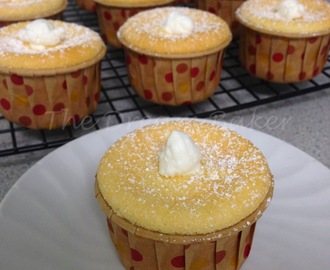 Mini Hokkaido Chiffon Cupcakes