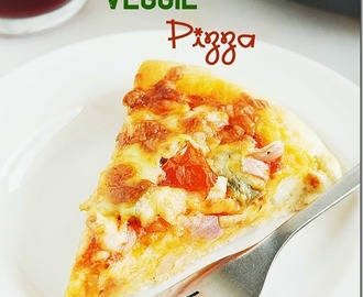 Homemade Veggie pizza