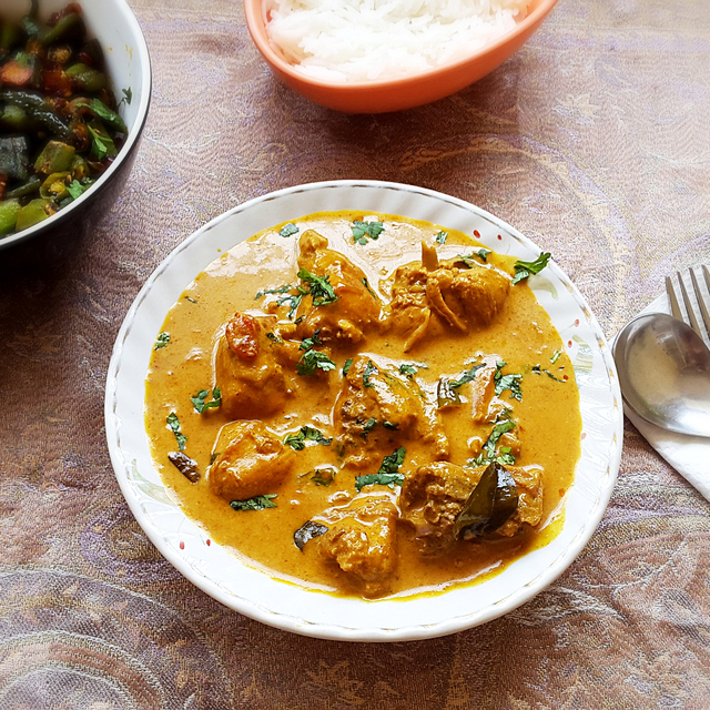 Chicken coconut curry recipe – Chicken with coconut milk and spices