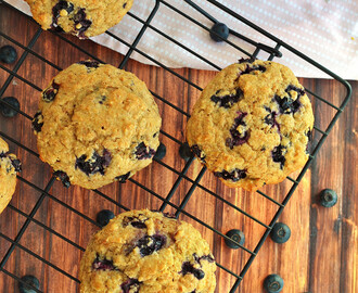 Blueberry Bran Muffins – Muffins de Salvado con Blueberries