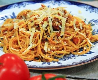 Paolos spaghetti bolognese