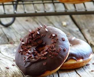 Minis donuts au chocolat