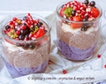 Blueberry Chocolate Chia Pudding | Raw recipe with photos