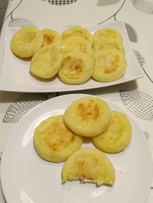 Polpette di patate al forno farcite senza glutine
