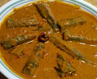 Bhindi ka salan - A special tangy Okra/lady's finger recipe