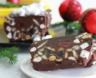 Sjokoladekake med julefølelse