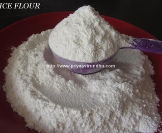 Homemade Rice Flour/How to make Rice Flour at home/Basic Rice Flour for Murukkus, Thattais, Kozhukattai’s and other snacks