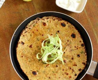 Cabbage Paratha | Cabbage Chapati Recipe