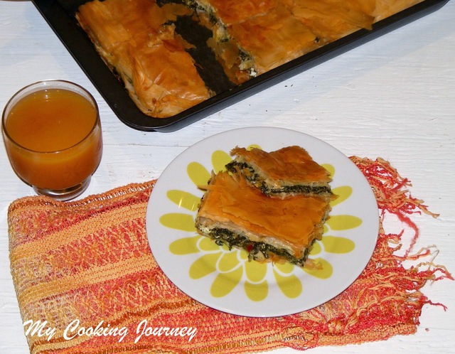 Albanian Spinach Pie – Byrek Mi Spinaq
