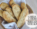Garlic and Herb Breadsticks
