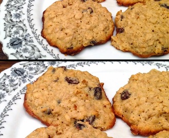 Recette de Dessert: Les Biscuits à l'Avoine et aux Raisins (le Vidéoclip)