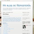 Mi blog de Repostería