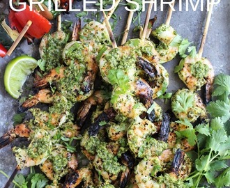 Chimichurri Grilled Shrimp Recipe