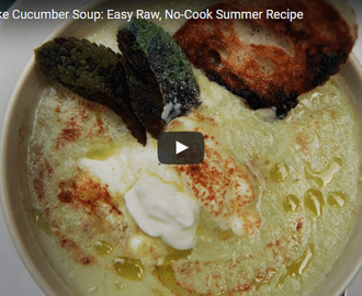 Cucumber Soup Recipe Video