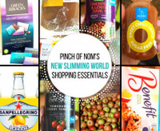 New Slimming World Shopping Essentials – 1/9/17