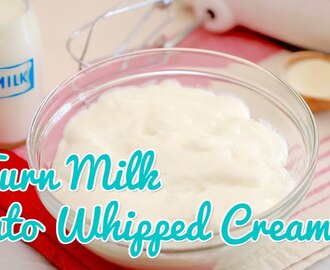 How to Turn Milk Into "Whipped Cream" - Gemma&#39;s Bold Baking Basics Ep  16