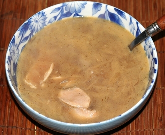Soupe chinoise au poulet