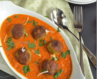 Broccoli Kofta curry–Side Dish For Roti/Chapati