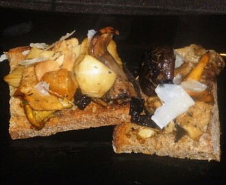Garlic and Thyme Wild Mushrooms on Sourdough Toast Recipe