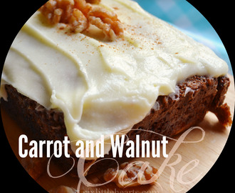 Carrot and Walnut Cake Recipe (Sneaky Ways to Serve Vegetables!)