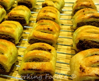 Harry's Ultimate Vegetarian Sausage Rolls - Nut Free, Gluten Free and Wheat Free (includes Thermomix method)