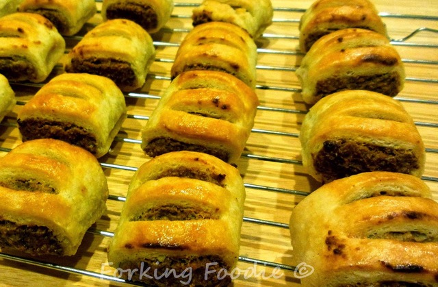 Harry's Ultimate Vegetarian Sausage Rolls - Nut Free, Gluten Free and Wheat Free (includes Thermomix method)