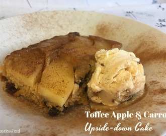 Toffee Apple & Carrot Upside-down Cake - Suma Blogger's Network