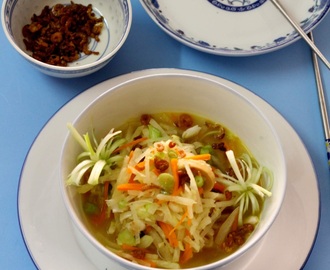 Jiu Hu Char (Sengkuang/Yam Bean With Dried Prawn)