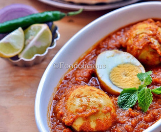 Egg Curry Version II and Eggless Sheermal Made In Tandoor; Step Wise