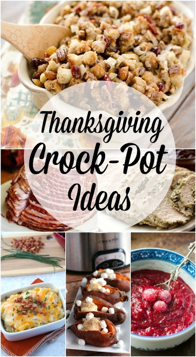 Thanksgiving Crockpot Recipes | Side Dishes & Desserts
