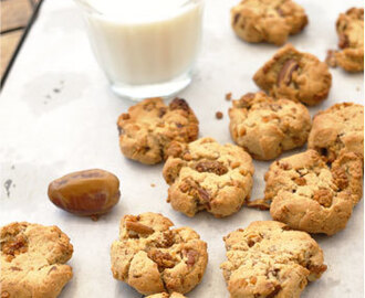 Cookies sans sucre mulberries noix de pécan