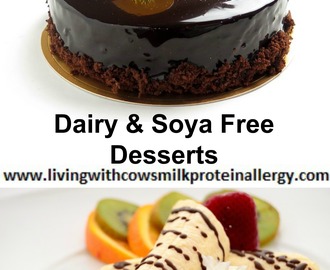 Dairy & Soya Free Desserts & Puddings Available To Buy – UK