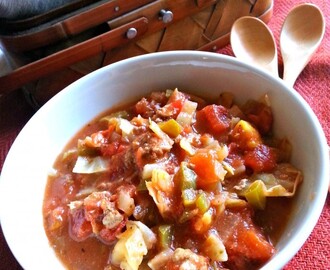 {Daily Dish Recipe} Unstuffed Cabbage Rolls Soup