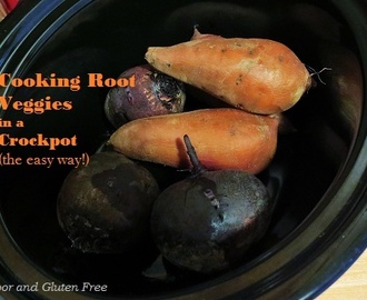 How to Cook Root Vegetables and Squash in a Crock Pot / Slow Cooker  +MeatlessMonday