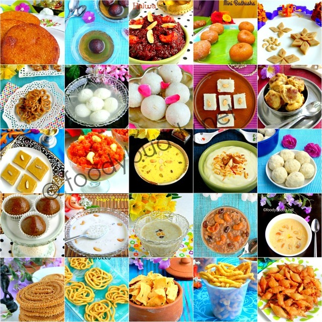 Easy Diwali Recipes 2015 / Diwali Sweets and Snacks Recipes